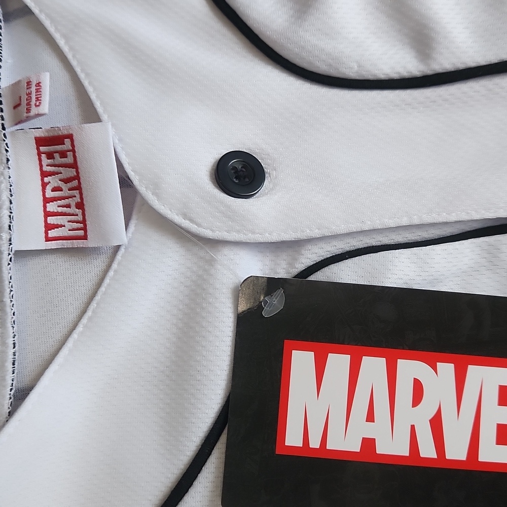 Marvel Spider-Man Striped Baseball Jersey - Picture 4 of 5
